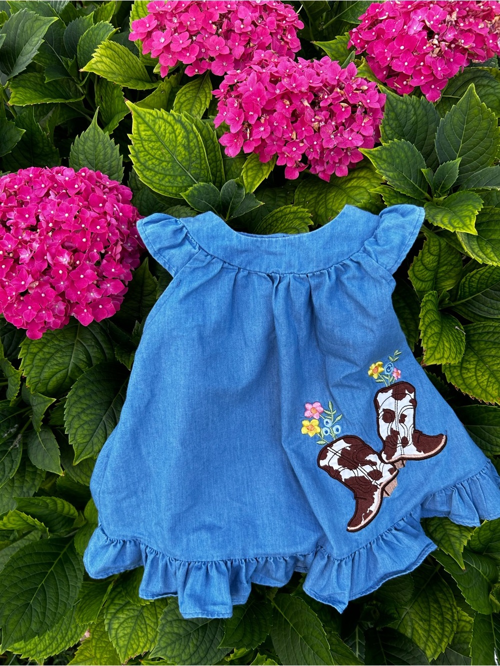 Rodeo Romp Girls Dress - Picture 5 of 11